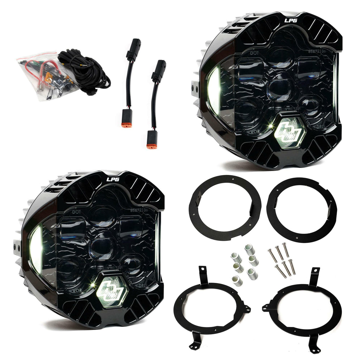 Baja Designs 44-8313 DOT LP6 LED Headlight Kit
