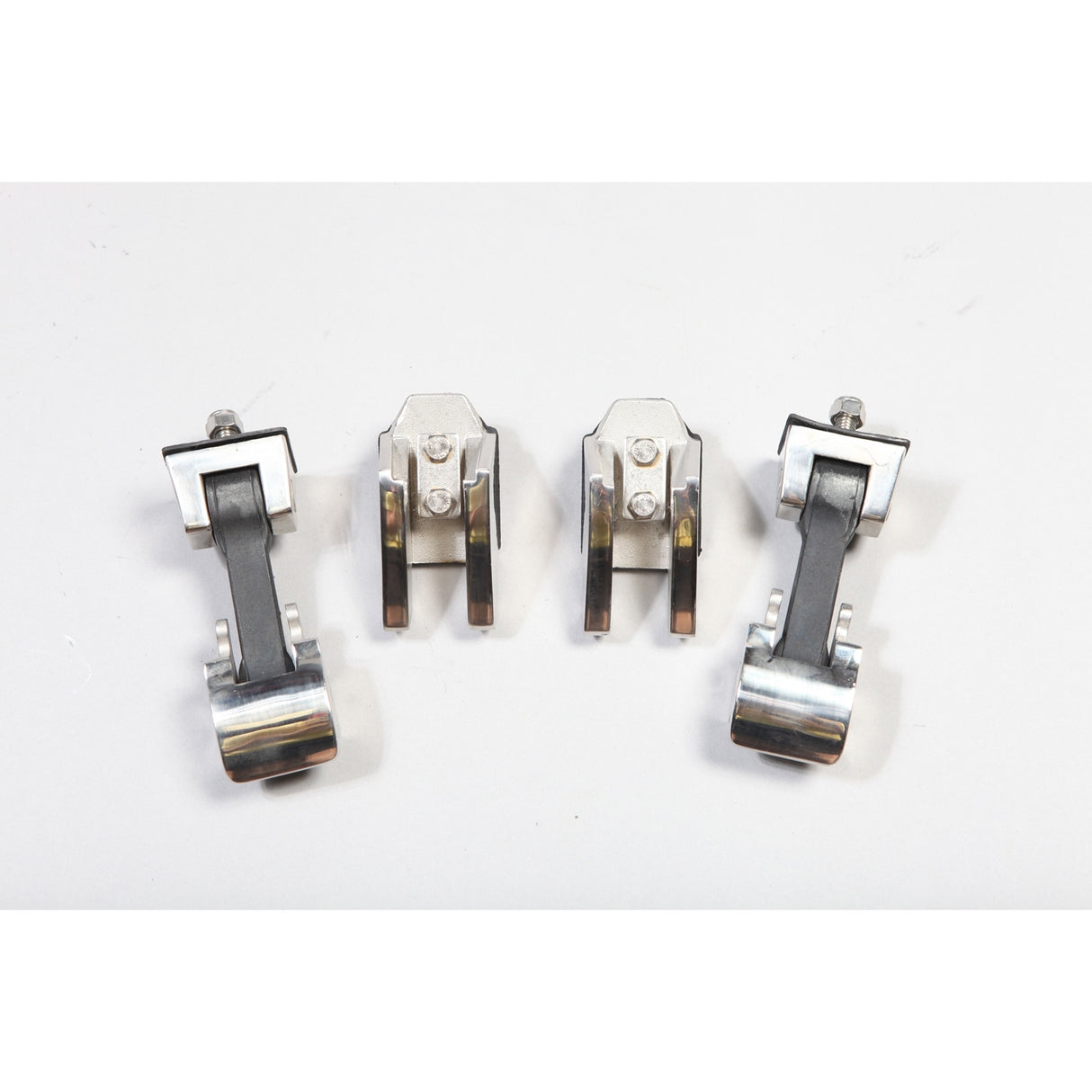 Rugged Ridge - Hood Catch Set, Stainless Steel; 07-16 Jeep Wrangler JK - 11116.06