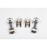 Rugged Ridge - Hood Catch Set, Stainless Steel; 07-16 Jeep Wrangler JK - 11116.06