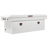 Weather Guard - Full Size Deep Saddle - Steel, White Finish, Truck Box - 128-3-03