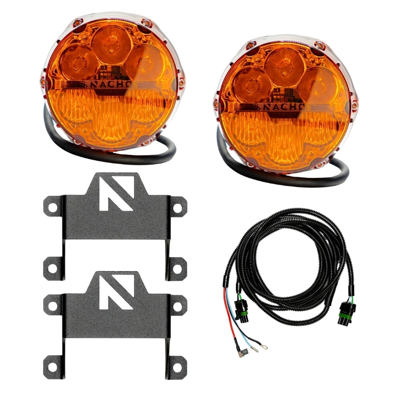 Nacho Offroad Technology - JL/JT Fog Multi Beam 1 pc bumper KIT AMB - V3JW1KASM
