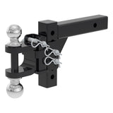 Curt - Adjustable Multipurpose Ball Mount (2" Shank, 2" & 2-5/16" Balls) - 45049