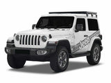 Front Runner - Jeep Wrangler JL 2 Door (2018-Current) Slimline II 1/2 Roof Rack Kit / Tall - KRJW033T