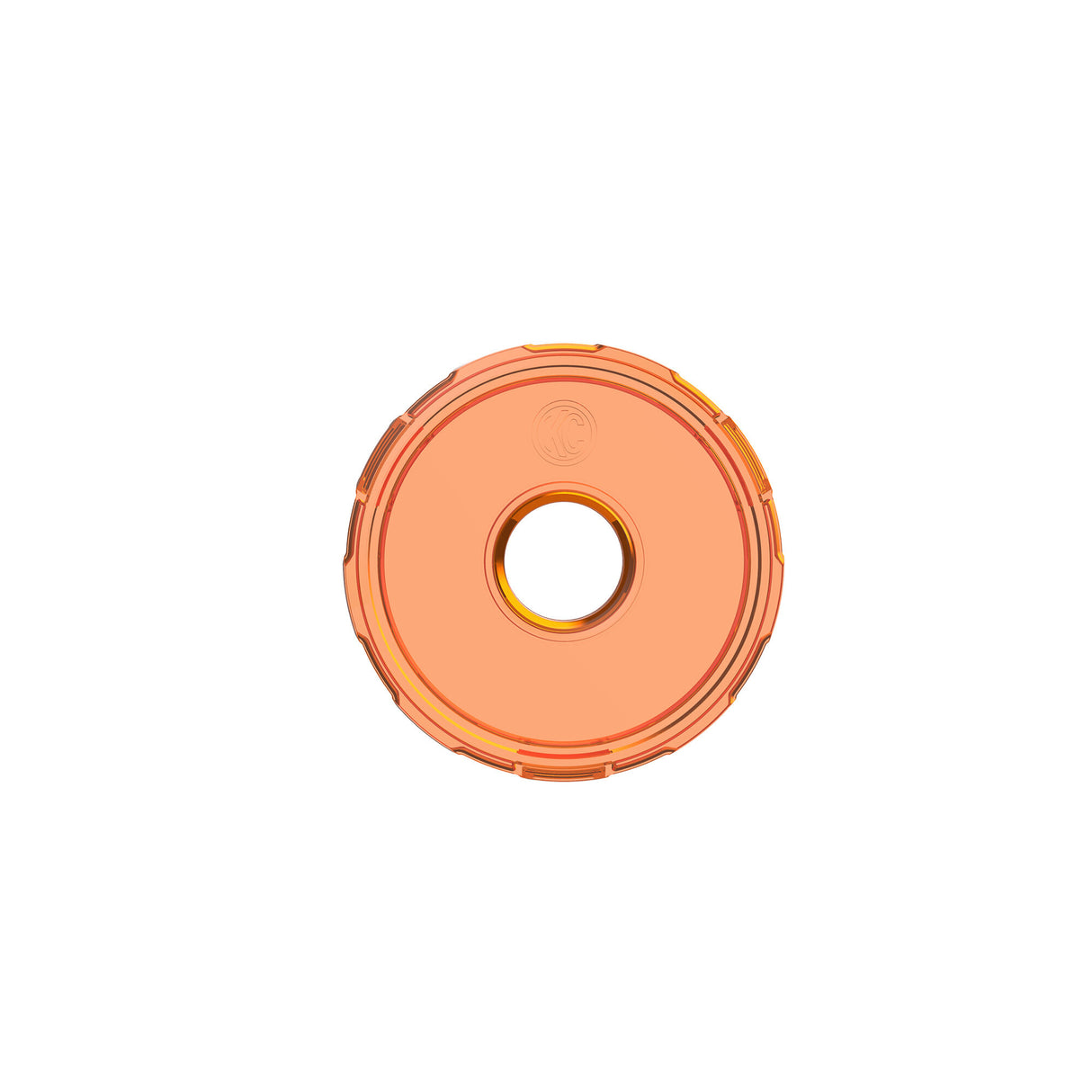 KC Hilites - Cyclone V2 LED - Replacement Lens - Amber - Single - 4402