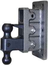 GEN-Y - Hitch GH-723 MEGA-DUTY 2.5" Bolt-On 6" Drop 3K TW 21K Hitch with Versa-Ball & Pintle Lock - GH-723