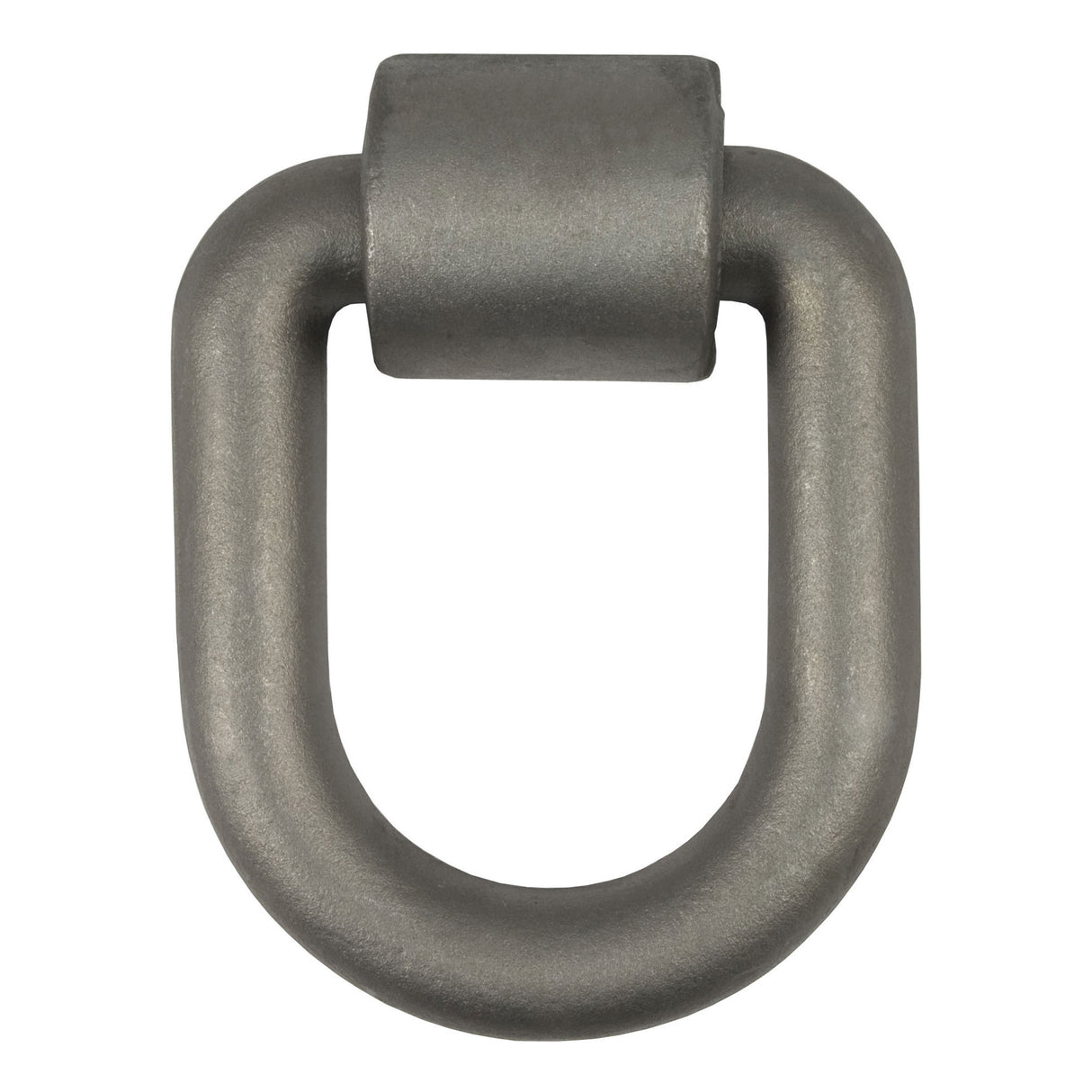 Curt - 3"x 4" Weld-On Tie-Down D-Ring (15,587 lbs, Raw Steel) - 83780