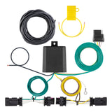 Curt - 56498 Custom Wiring Harness, 4-Way Flat Output, Select Dodge Hornet