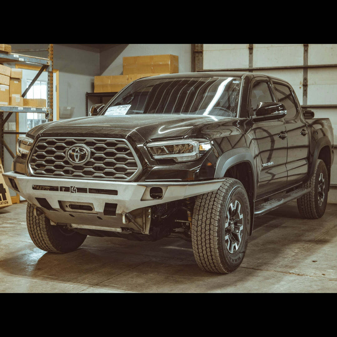 C4 Fabrication - Tacoma Overland Front Bumper / 3rd Gen / 2016-2023 - 1200-3116-30-NB-01NA