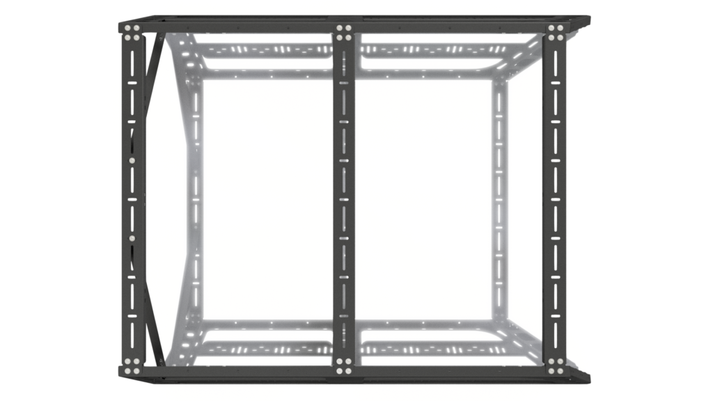 CBI - Ford F150 Cab Height Bed Rack (5' 6" bed length) | 2004-2021 - Bare-metal - 500-000-017-003