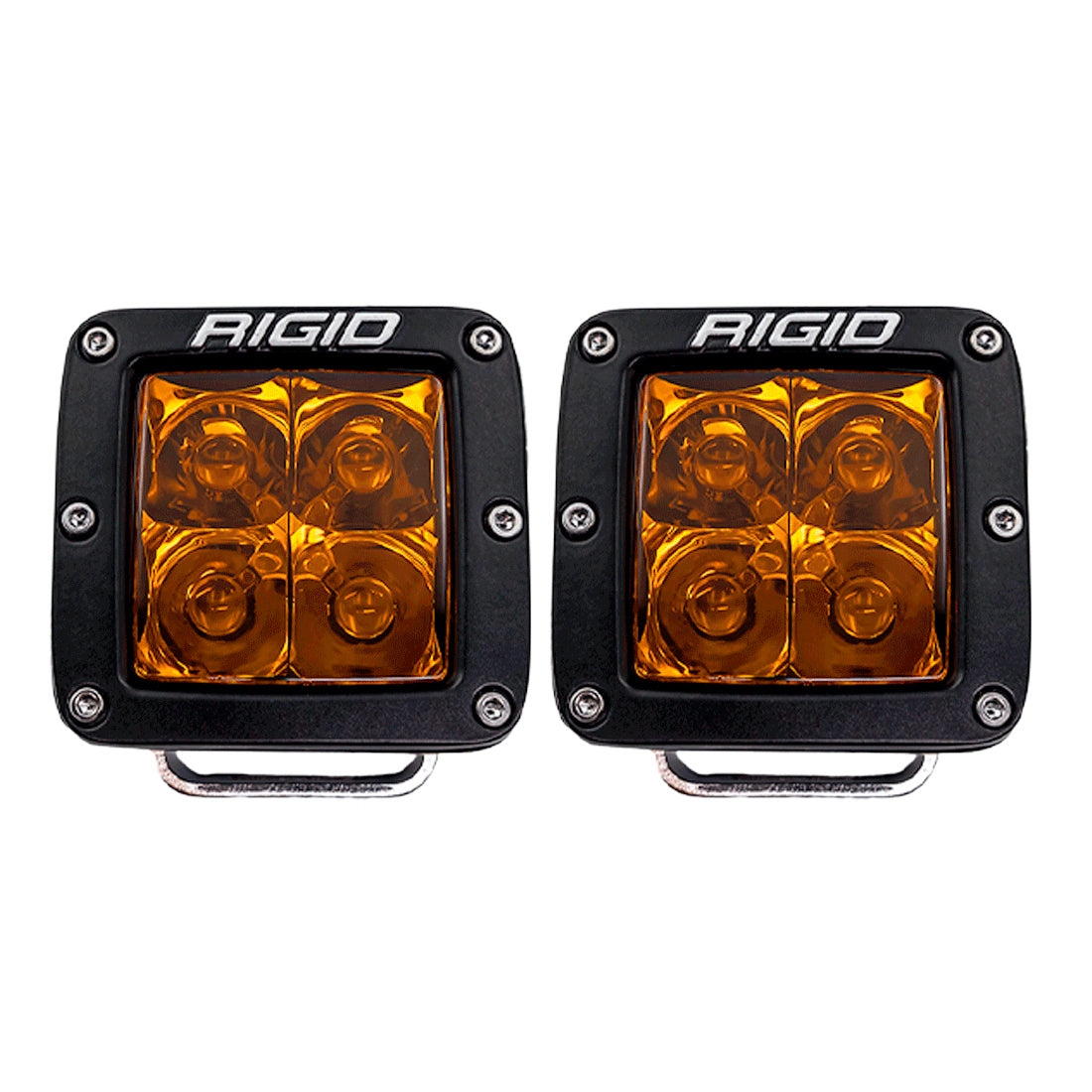 RIGID - D-Series PRO Spot Amber PRO Pods Pair - 20252