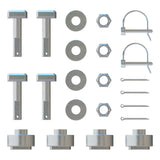 CURT Replacement Handle Hardware for Puck System Adapter, Fits Select Chevy, Ford, GMC #19113