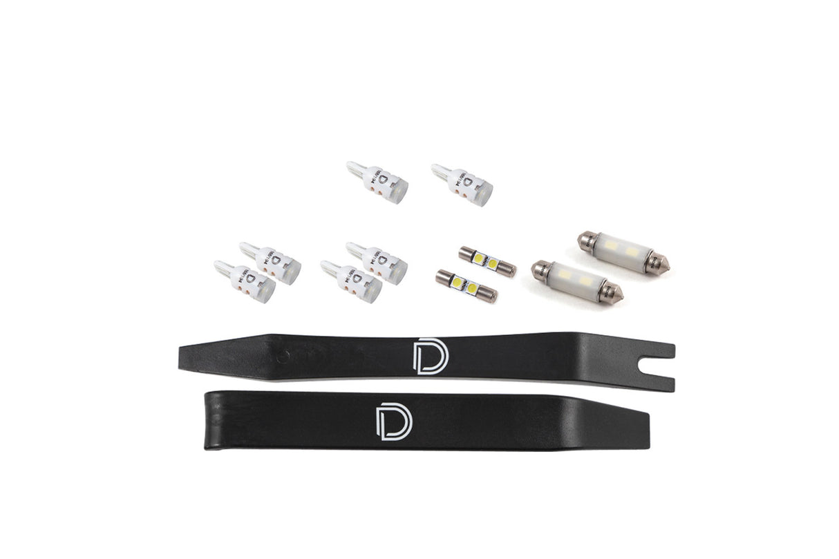 Diode Dynamics - Interior LED Kit for 2006-2010 Dodge Charger, Cool White Stage 2 - DD0628