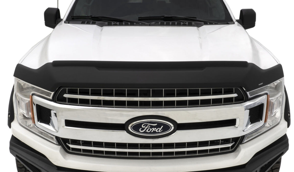 Husky 2830001 Aeroskin II Hood Protector Matte Black 15-20 Ford F-150; Does Not Fit Raptor