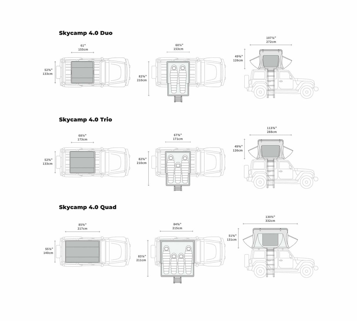 iKamper - Skycamp 4.0 Quad - Basic - MRS4-400R
