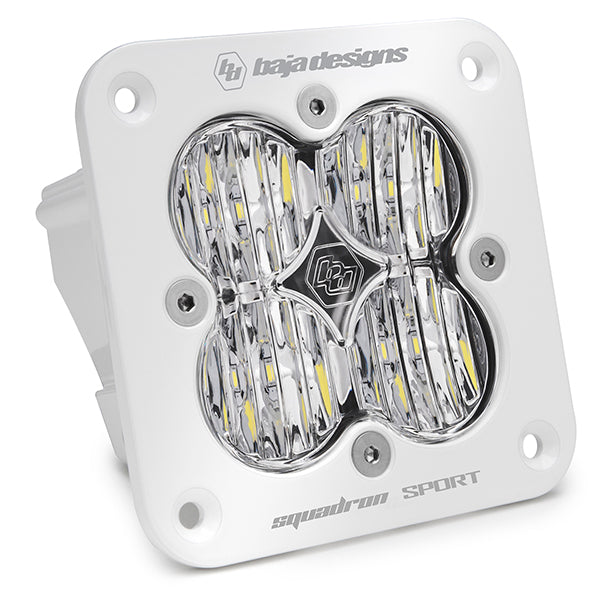 Baja Designs - 551005WT - Squadron Sport White Flush Mount LED Auxiliary Light Pod