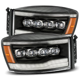 AlphaRex 880536 LED Projector Headlights in Black