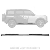Go Rhino 685412971PS - 5" OE Xtreme Low Profile SideSteps With Mounting Bracket Kit - Polished Stainless Steel