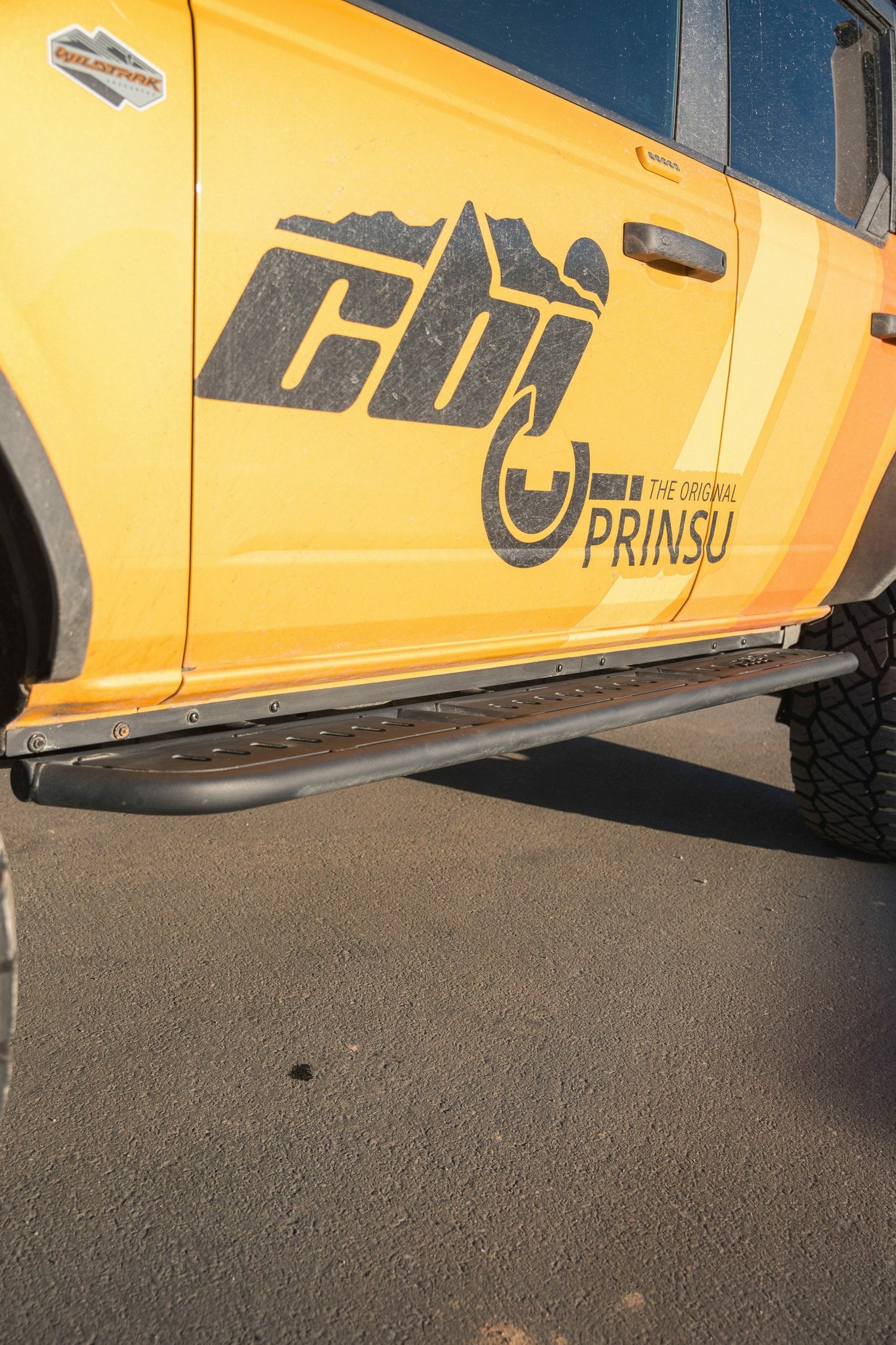CBI - LX570 Rock Sliders / Bare Metal - 300-000-017-019