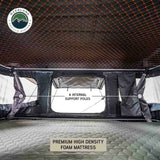 Overland Vehicle Systems - HD Bundu 3 - Hard Shell Pop Up Roof Top Tent, 3 Person, Grey Body and Black Rainfly - 18199902