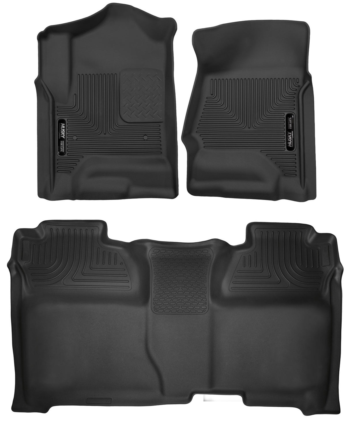 Husky Liners 53908 X-act Contour - Front & 2nd Seat Floor Liners