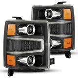 AlphaRex 880242 Projector Headlights Alpha-Black