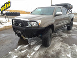 CBI - 2nd Gen Toyota Tacoma Moab 2.0 Adventure Bumper / Powder Coated Black / Aluminium - 200-000-010-075