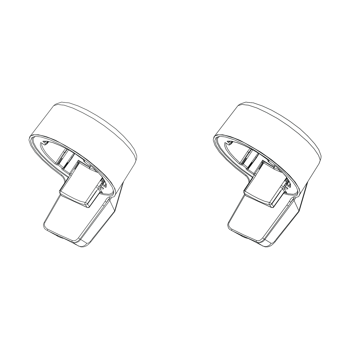 Thule - Spare Brake Cable Guides 17-X - 1540105356