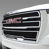 T-Rex Grilles - T-Rex Billet Grille, Black, Aluminum, 3 Pc, Overlay - 21173B