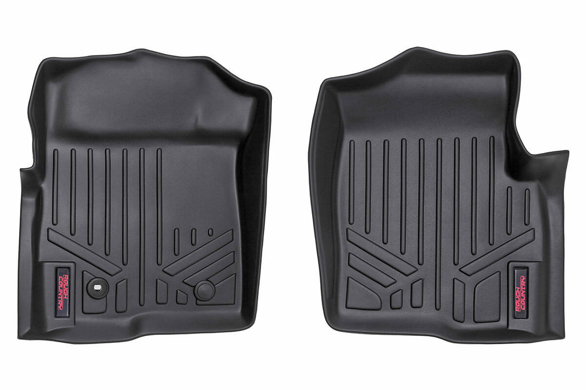 Rough Country Floor Mats - Front - Ford F-150 2WD 4WD (2004-2008) - M-5041