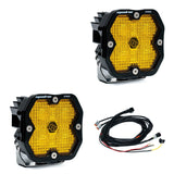 Baja Designs - 49-7816-2 Squadron 2.0 Pro Black LED Auxiliary Light Pod Pair