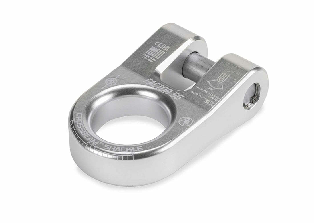 Factor55 - Crossbeam Shackle - Silver - 00054-05
