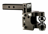 B&W Trailer Hitches - TS10056 8" Blk Tow & Stow,2 5/16" Ball Pintle