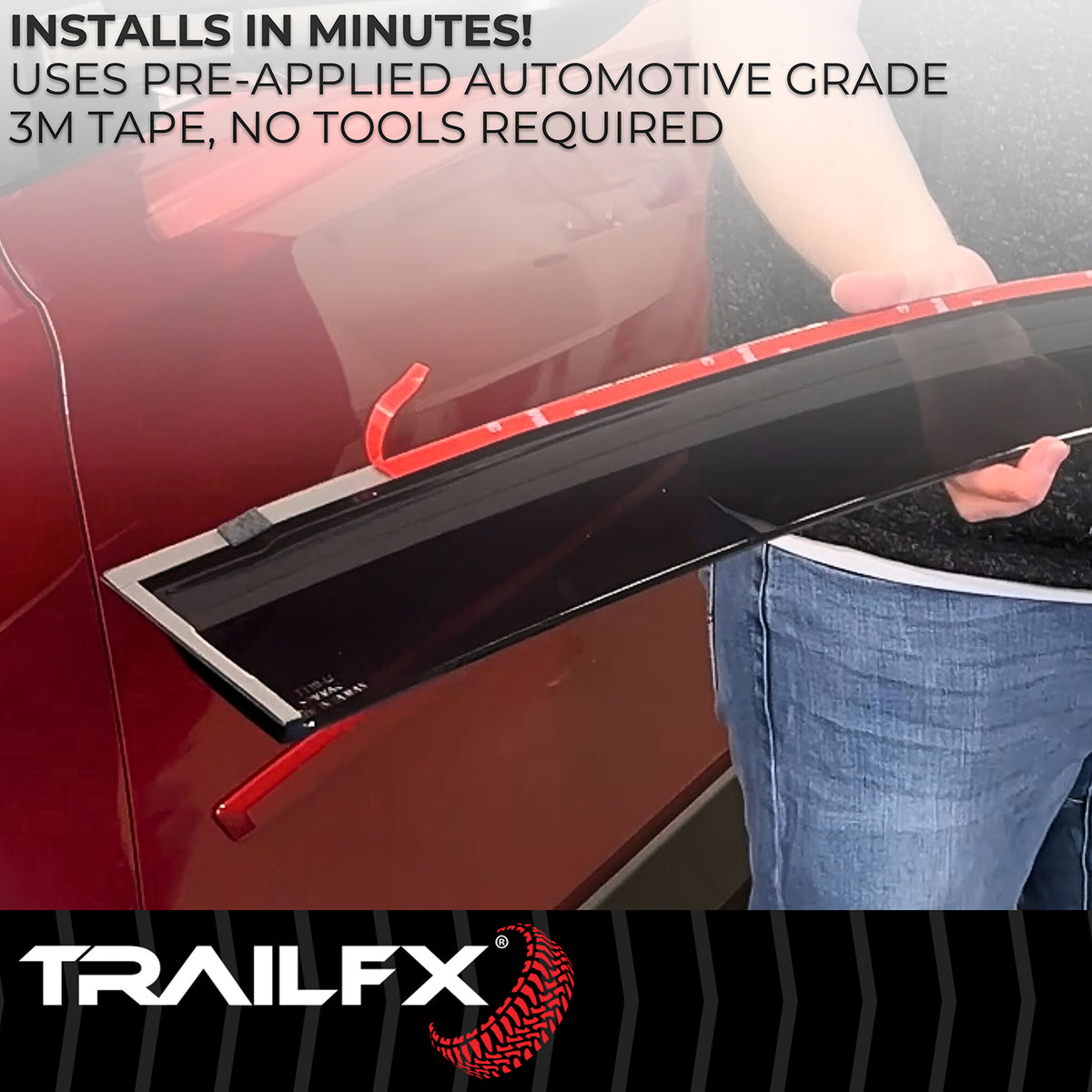 TrailFx - 4-Piece Window Vent  For Honda CR-V (4331H)