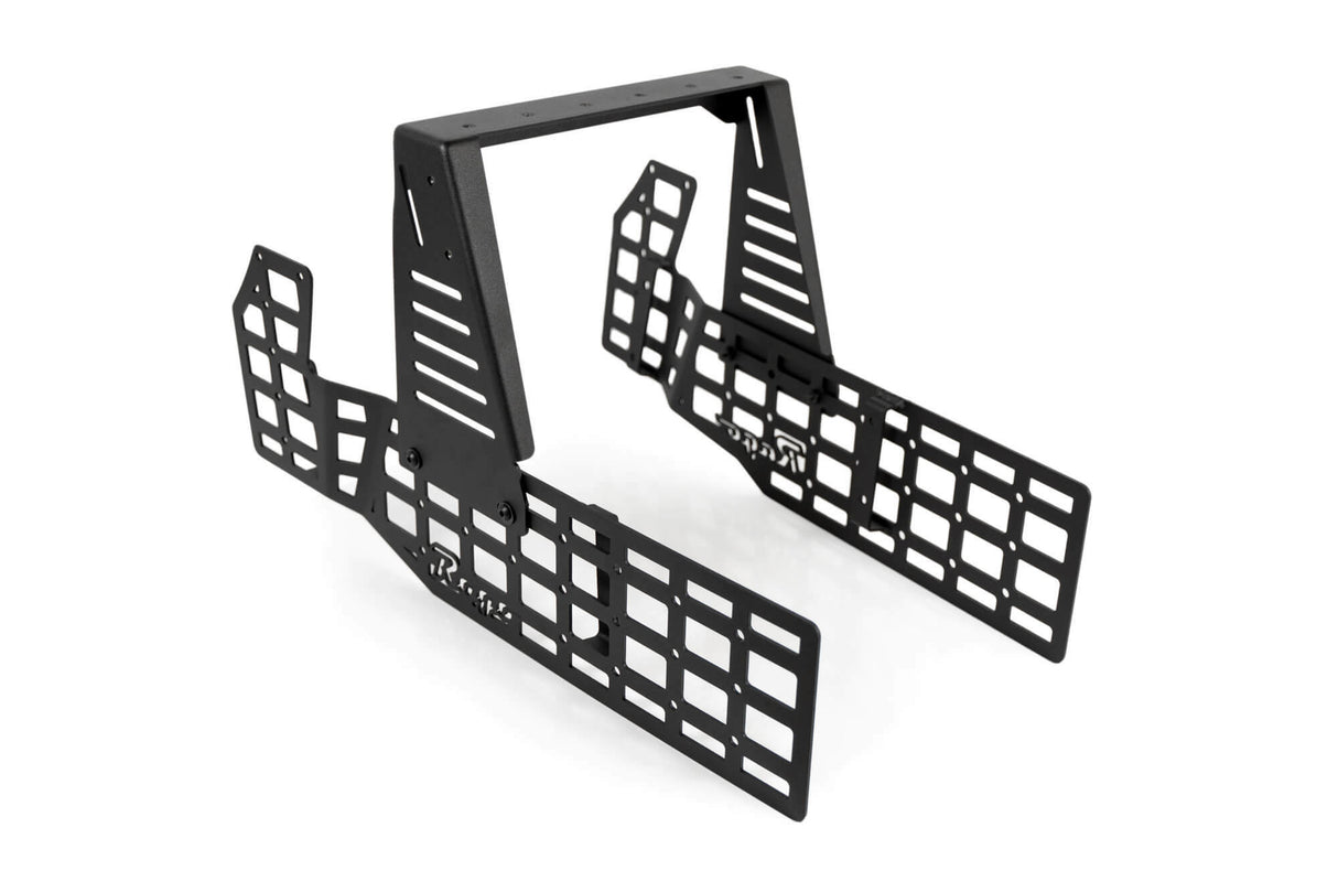 Rago Fabrication - 2010-2023 5th Gen Toyota 4Runner Center Console Molle Storage Panel - R1019T4RUNCCMP-P