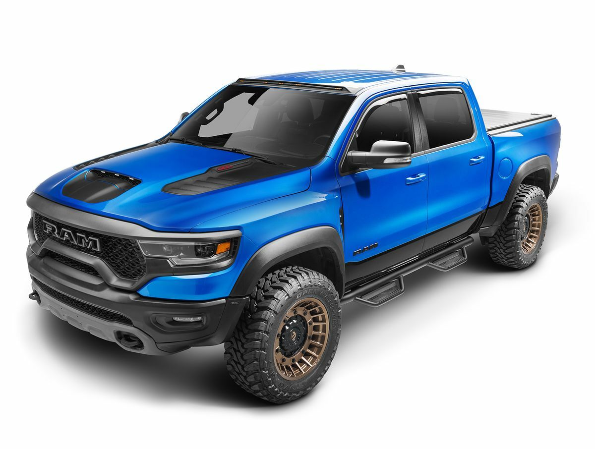 N-FAB - Podium Step; Lg Textured Black; 3 In. Main Tube Diameter; - HPJ0764-TX