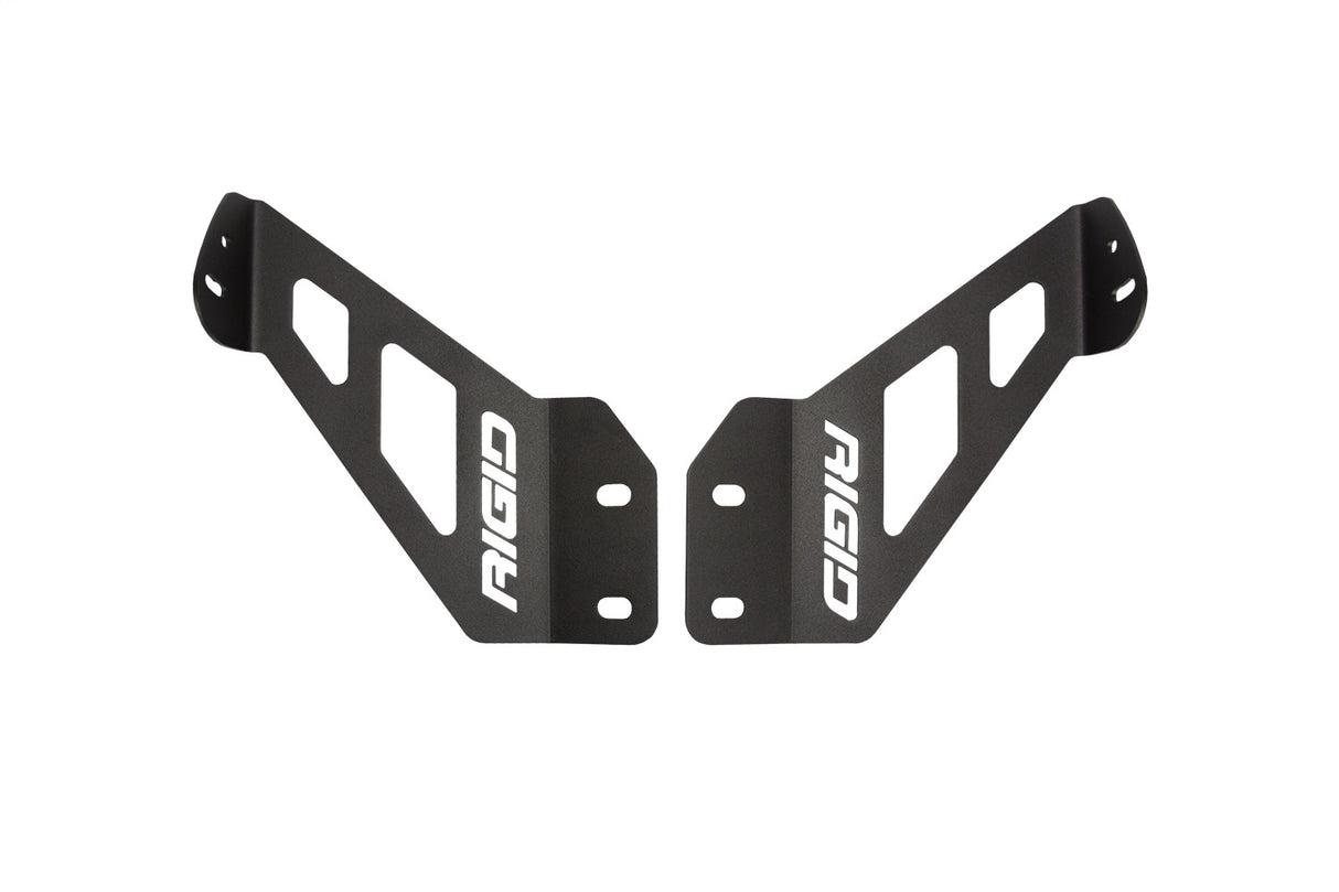 RIGID - Jeep Wrangler JL 18 Adapt Hood Mounts for Adapt 20 Inch - 41665