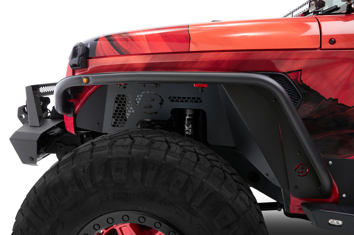 Bestop - 49662-01 - HighRock 4x4 Granite Series Front Fender Liners