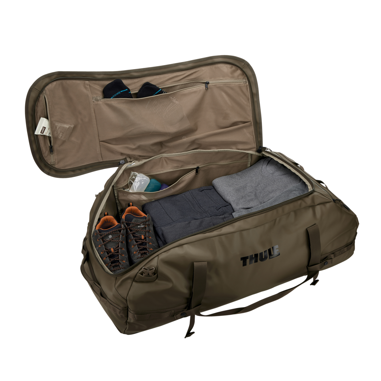 Thule - Chasm 130L Duffel - Deep khaki - 3205600