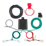Curt - 56500 Custom Wiring Harness, 4-Way Flat Output, Select Nissan Sentra