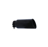 Go Rhino GRT4510B - Black Powder Coated Stainless Steel Exhaust Tip - Textured Black