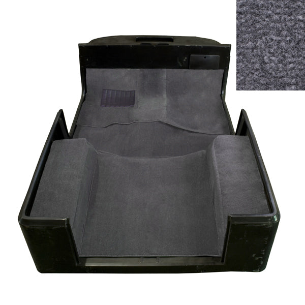 Deluxe Carpet Kit, Gray; 97-06 Jeep Wrangler TJ