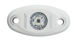RIGID A-Series LED Light, Low Power, Natural White, White Housing, Single