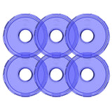 KC Hilites - Cyclone V2 LED - Replacement Lens - Blue - 6-PK - 4414