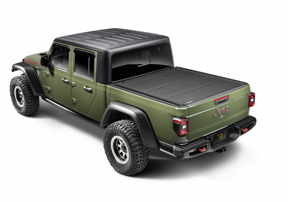Bak Industries - BAKFlip MX4 TS Hard Folding Truck Bed Cover - 2015-2020 Ford F-150 5' 7" Bed - 449329TS