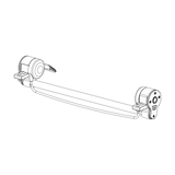 Thule - Axle Assembly - Single 17-X - 1540105371