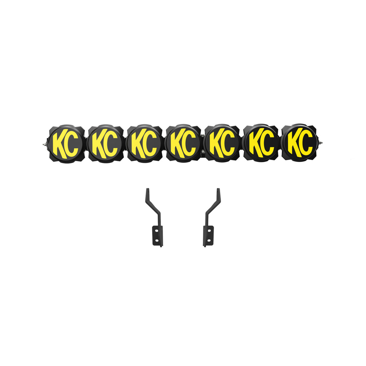 Gravity LED Pro6 - 7-Light Bar Kit - Front Bumper - GEN4-5 17-24 Ford Super Duty