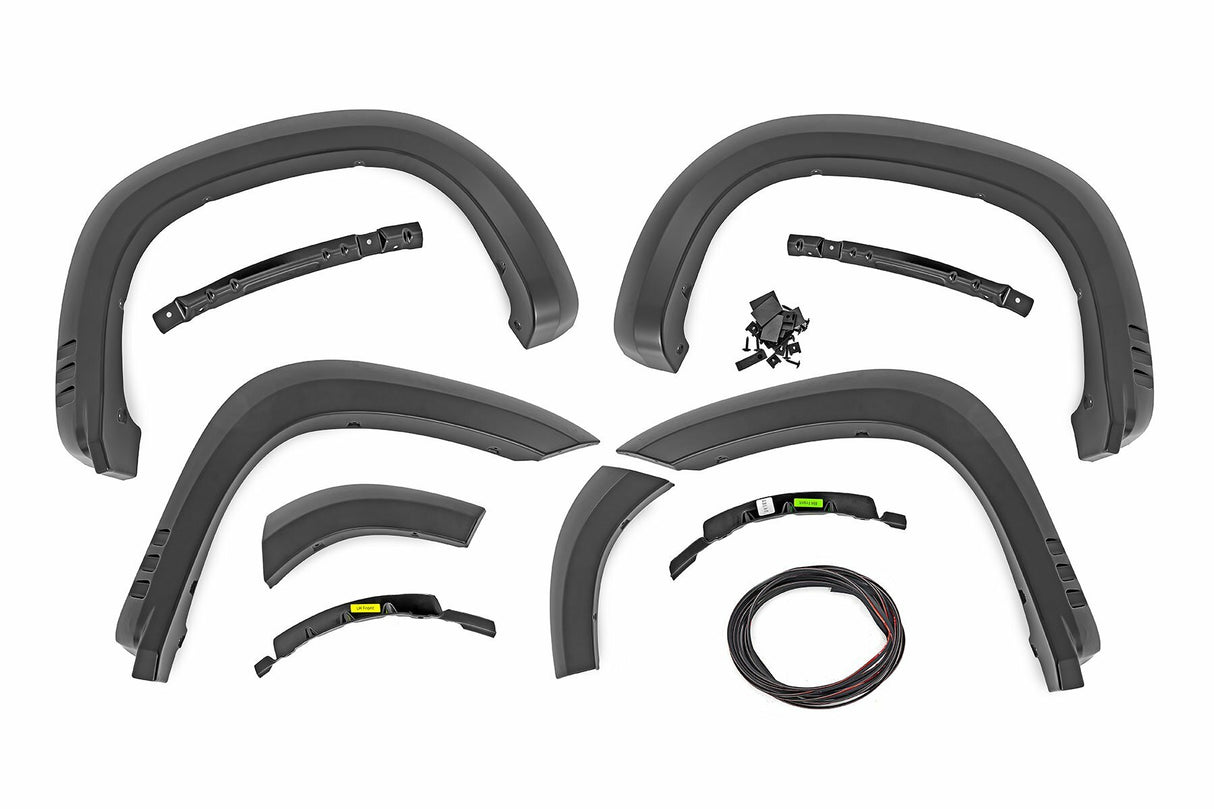 Fender Flares - SF1 - GXD Sterling Grey Metallic - Chevy Silverado 1500 (19-24)