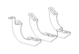 Go Rhino - 6944326 - V-Series V3, RB Side Steps and RB Slim Side Steps - MOUNTING BRACKETS ONLY - Textured Black