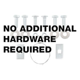 Curt - Class 3 Hitch, 2" Receiver, Select Chrysler, Dodge, Volkswagen, Ram Minivans - 13364