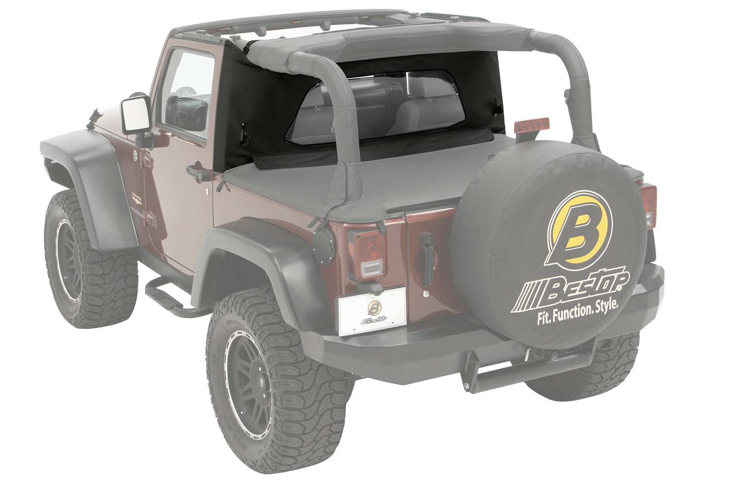 Bestop - 80041-35 - Wrap-Around Windjammer